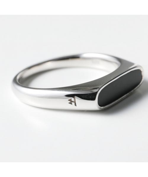 【SEAL限定商品】 トムウッド TOM WOOD TOMWOOD リング Mario Ring Onyx アクセサリー