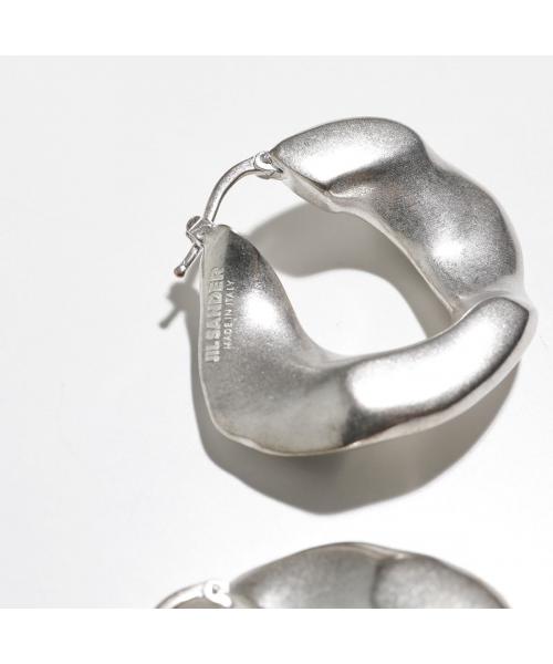 セール】JIL SANDER ピアス J12VG0061 J12003 フープ(505821904