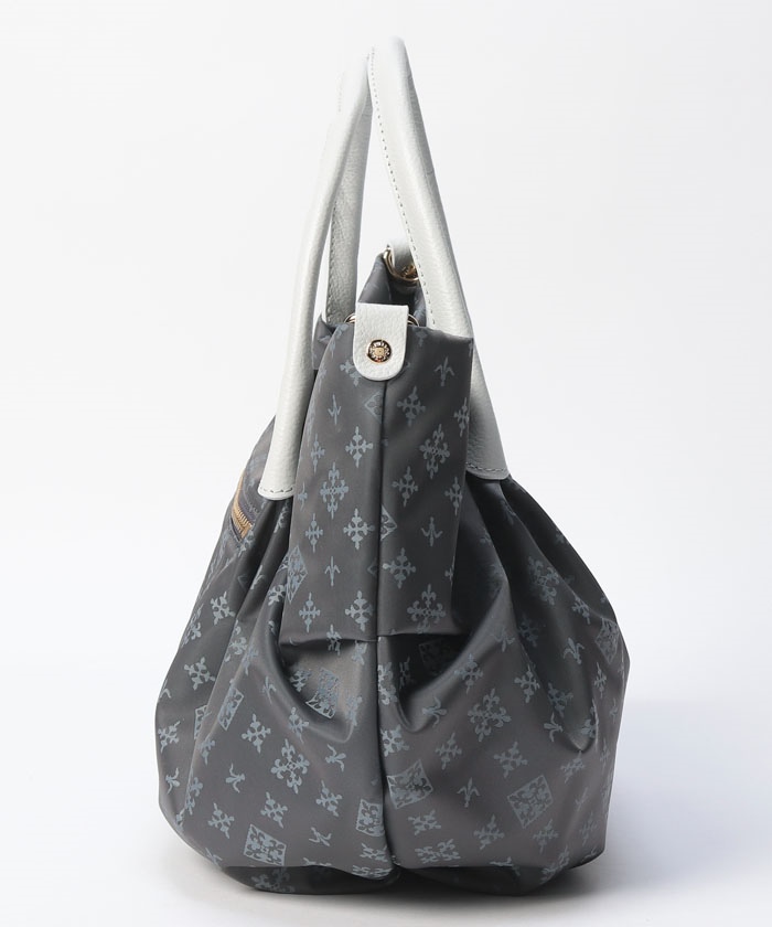 russet トートバッグ 「Denim jacquard」2wayミニトートバッグ