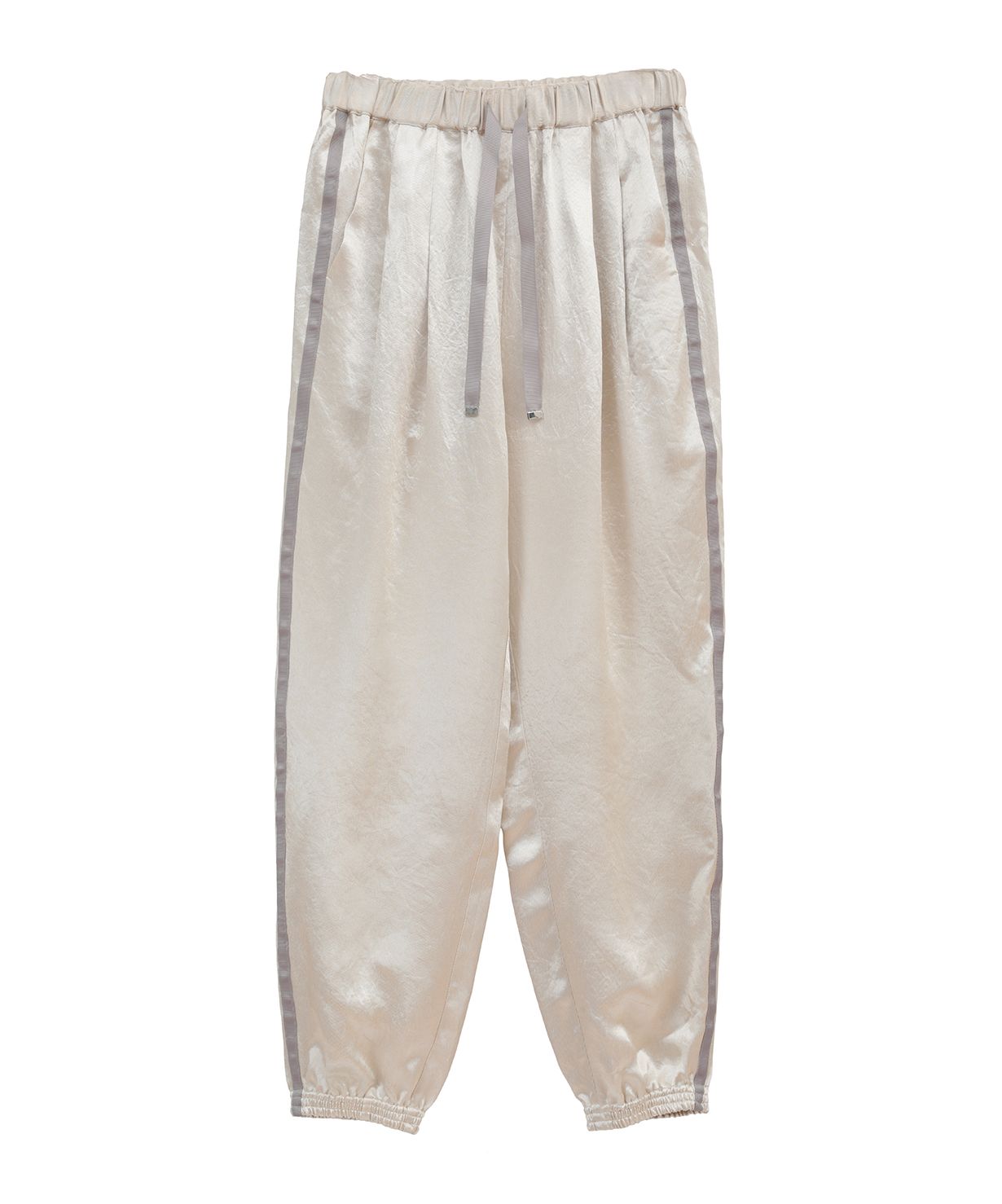 〔新品〕MANOF SIDE LINE SPORTS SATIN PANTS SIDE LINE SPORTS SATIN PANTS(505822103) | マノフ(MANOF) - d