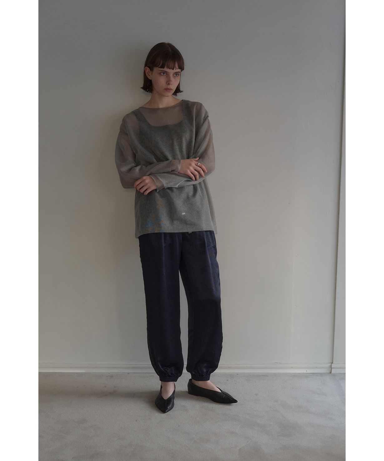 〔新品〕MANOF SIDE LINE SPORTS SATIN PANTS SIDE LINE SPORTS SATIN PANTS(505822103) | マノフ(MANOF) - d