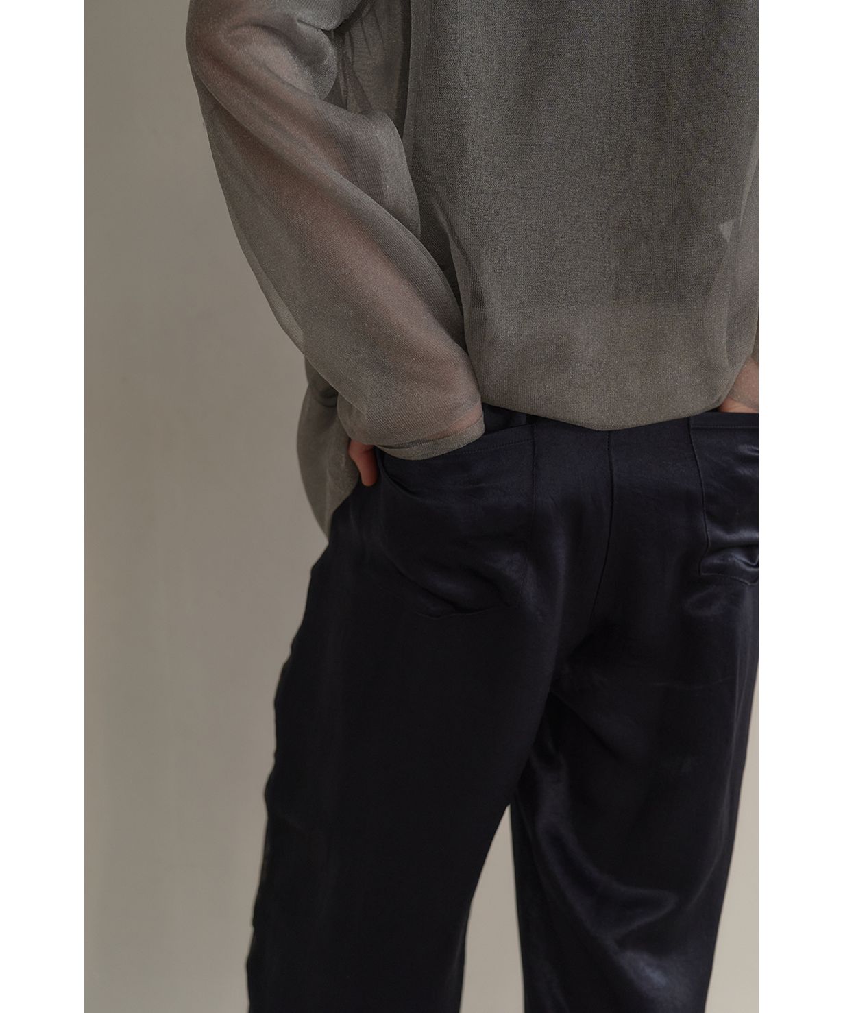 パンツ MANOF SIDE LINE SPORTS SATIN PANTS SIDE LINE SPORTS SATIN PANTS｜SKIRT/PANTS(スカート/パンツ