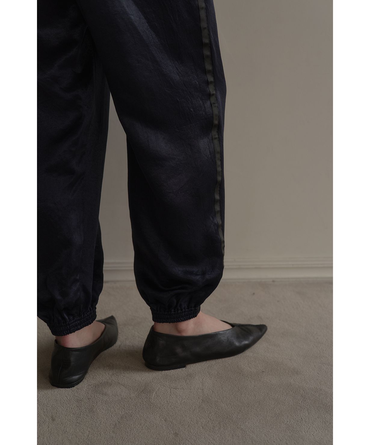 SIDE LINE SPORTS SATIN PANTS(505822103) | マノフ(MANOF) - d