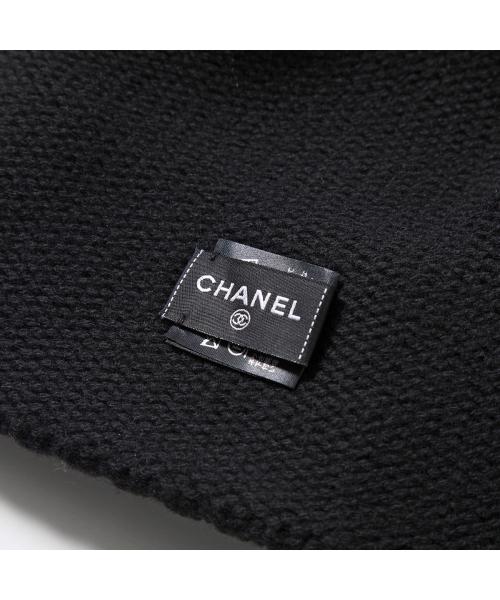 CHANEL ニット帽 AA9514 B14325 カシミヤ ウール CCロゴ CHANEL ニット帽 AA9514 B14325 カシミヤ ウール CCロゴ