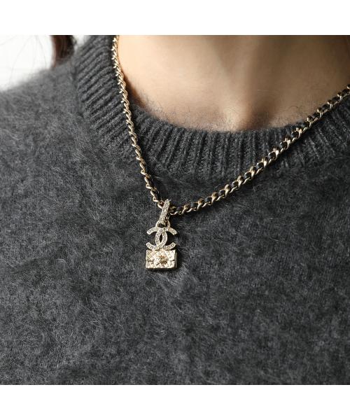 CHANEL ネックレス ABB548 B14173 チェーン レザー チョーカー CHANEL ネックレス ABB548 B14173 チェーン レザー チョーカー