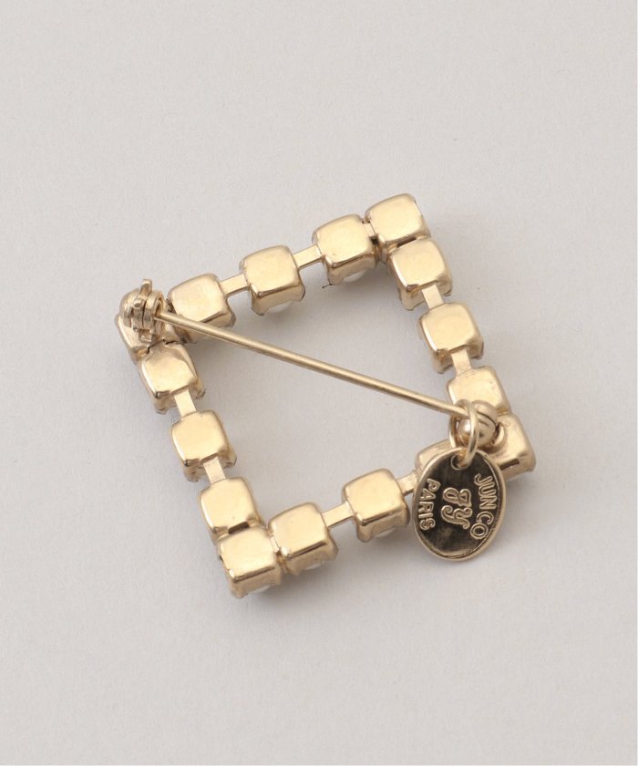 Junco Paris/ジュンコパリ】square broach ブローチ(505822581 Junco Paris/ジュンコパリ】square broach ブローチ(505822581