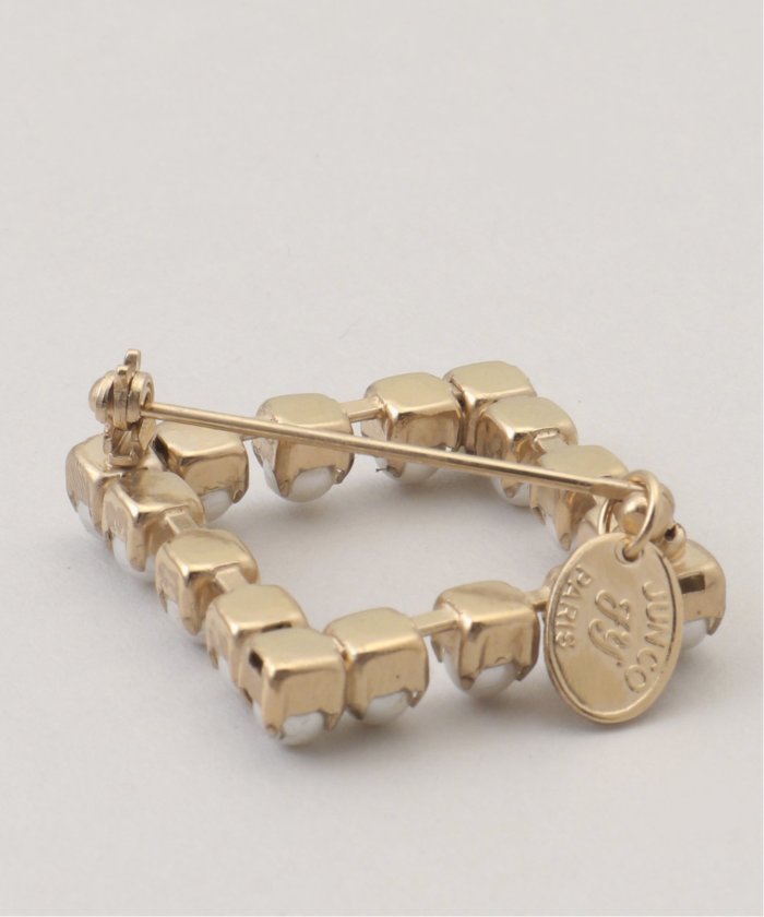 Junco Paris/ジュンコパリ】square broach ブローチ(505822581 Junco Paris/ジュンコパリ】square broach ブローチ(505822581