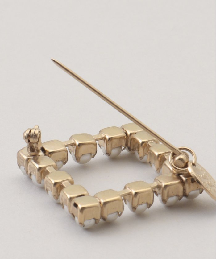 Junco Paris/ジュンコパリ】square broach ブローチ(505822581 Junco Paris/ジュンコパリ】square broach ブローチ(505822581