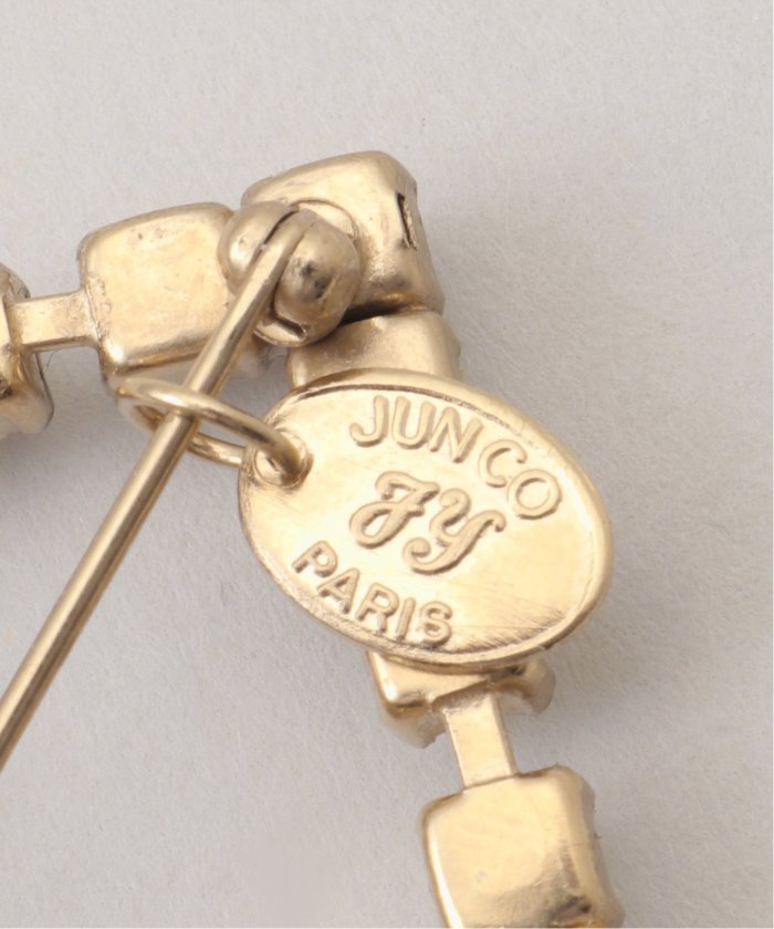 ☆最終値下げJunco Parisジュンコパリ bird ブローチNo.2224 Junco Paris/ジュンコパリ】big oval resin pearl brooch