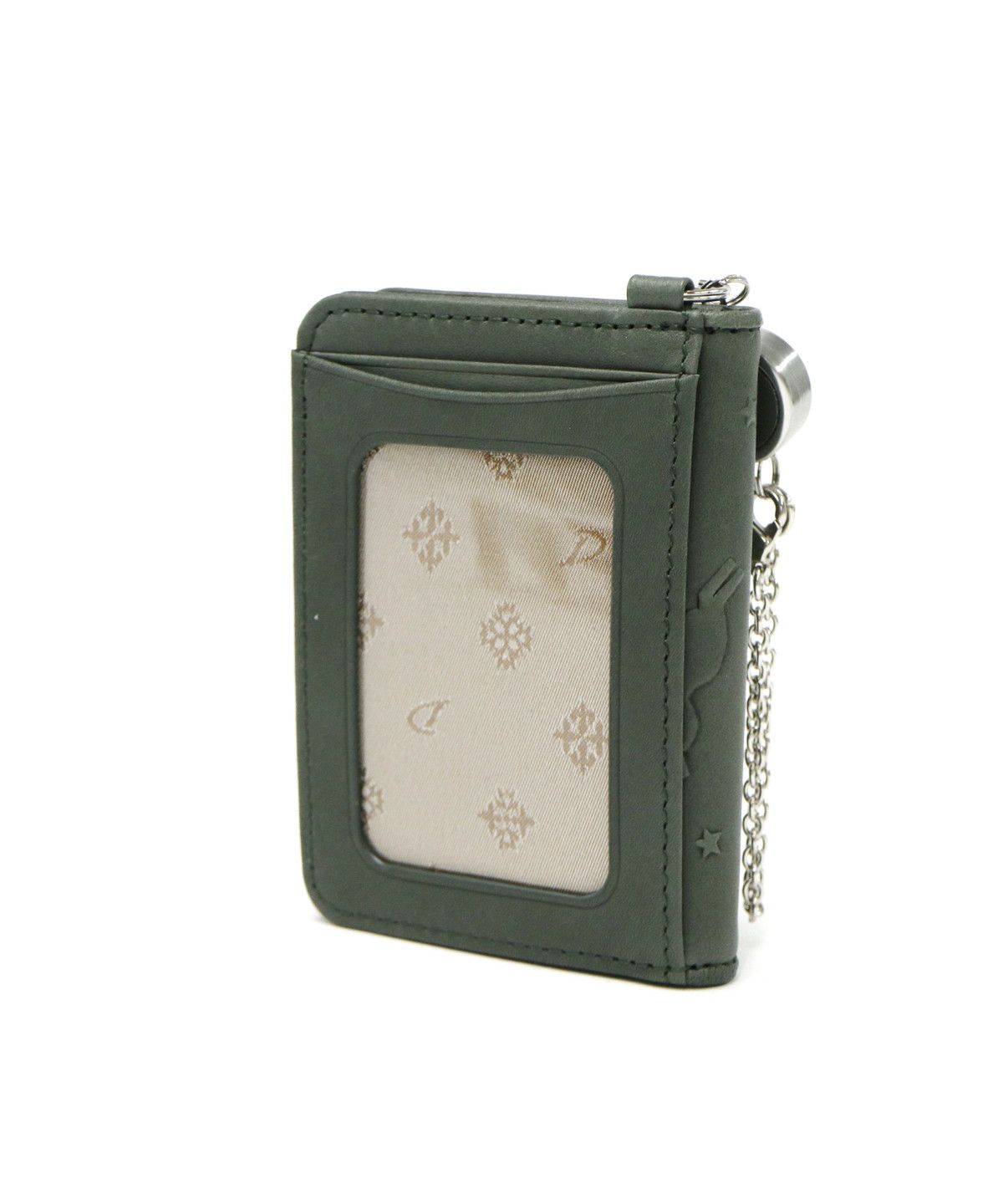 PRADA プラダ 定期入れ パスケース ネイビーxブラック レザー