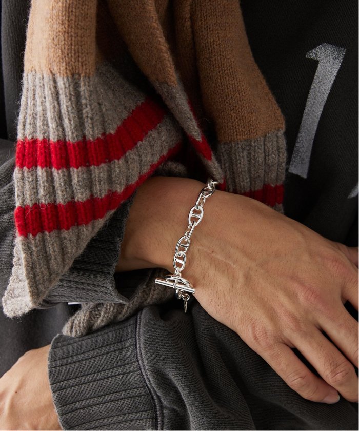 on the sunny side of the street】 ANCHOR Chain Bracelet