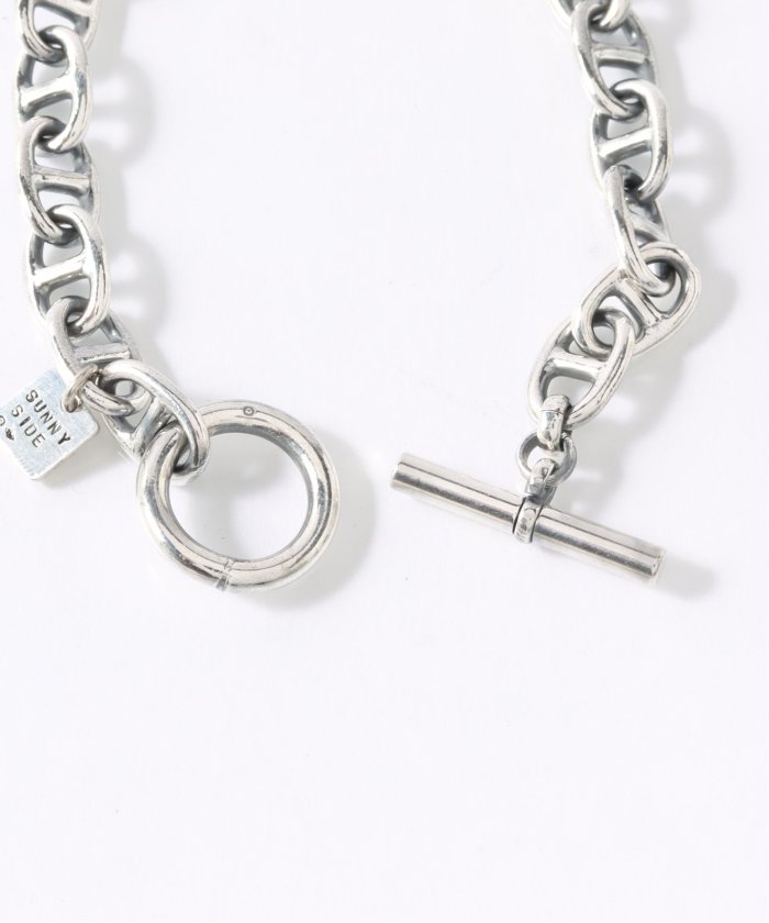 [韓国人気ジュエリー] Prism Chain Bracelet on the sunny side of the street】 ANCHOR Chain Bracelet