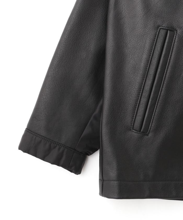 クーポン】 LEATHER HANTEN/レザー ハンテン(505757696
