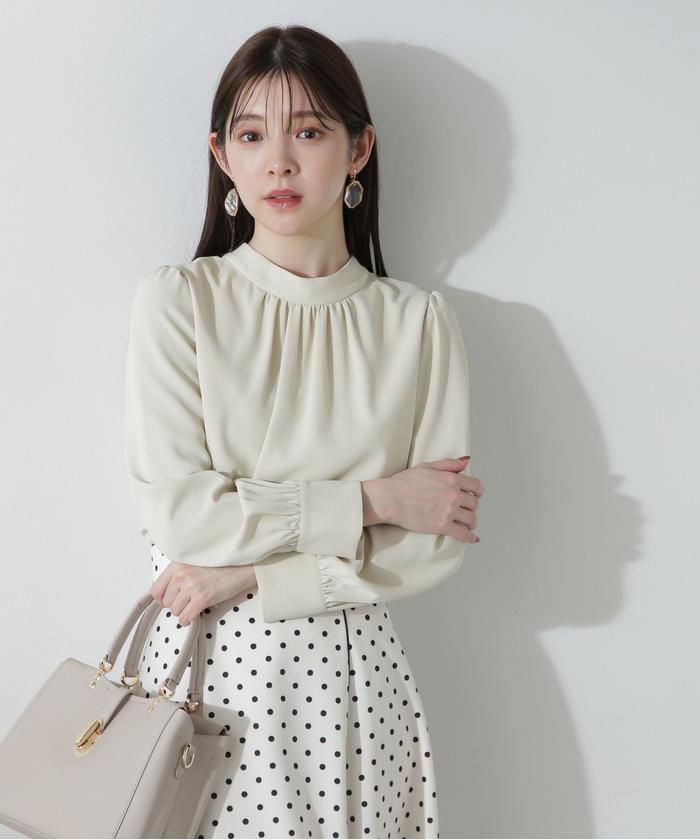 セール 30%OFF】スプリング2Wayボウタイブラウス(505814446 セール 30%OFF】スプリング2Wayボウタイブラウス(505814446