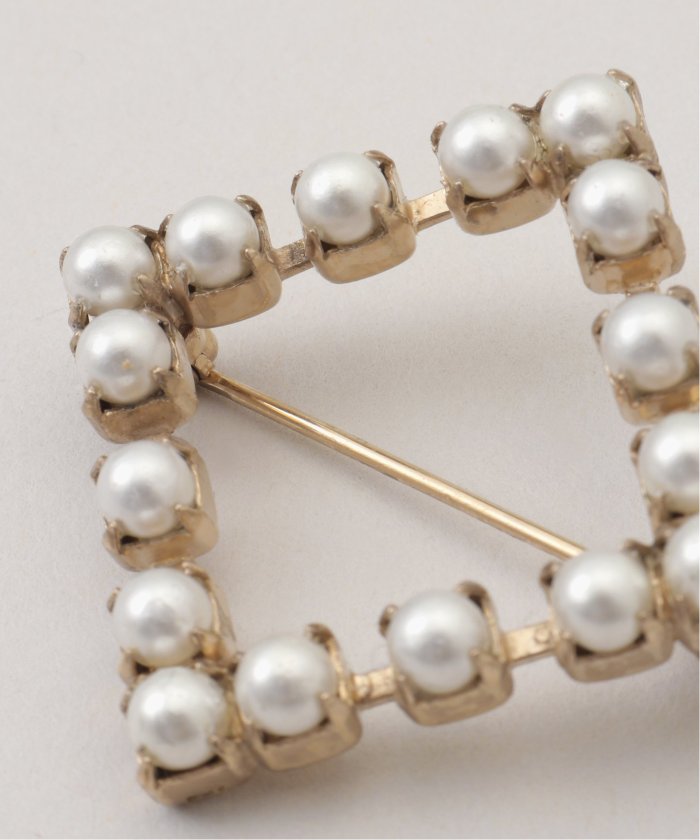 Junco Paris/ジュンコパリ】square broach ブローチ(505822581 Junco Paris/ジュンコパリ】square broach ブローチ(505822581