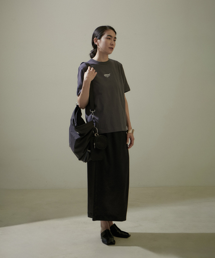 Americana for SALON 別注ショルダーバッグ&ポーチセット 24SS]【Americana for SALON】別注ショルダーバッグ＆ポーチ