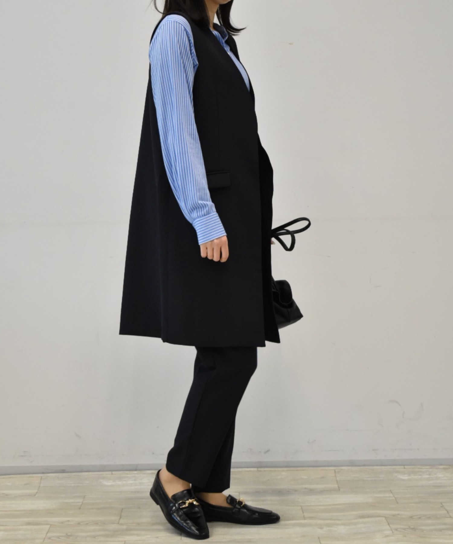セール18%OFF】ラナン RANAN ＜2点セット＞ロングジレ