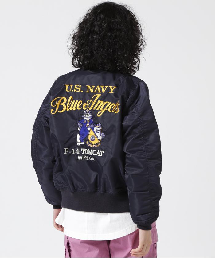 【はこぽす対応商品】 セール ブルー L－2 / F－14 ANGELS BLUE 20%OFF】L－2 ジャケット・ブルゾン