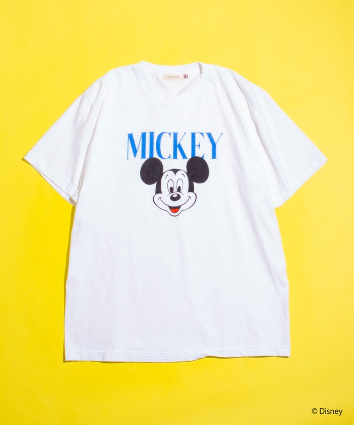 【GOOD ROCK SPEED】MICKEY ミッキープリントT ホワイト グッドロックスピード GOOD ROCK SPEED Disney Mickey Mouse
