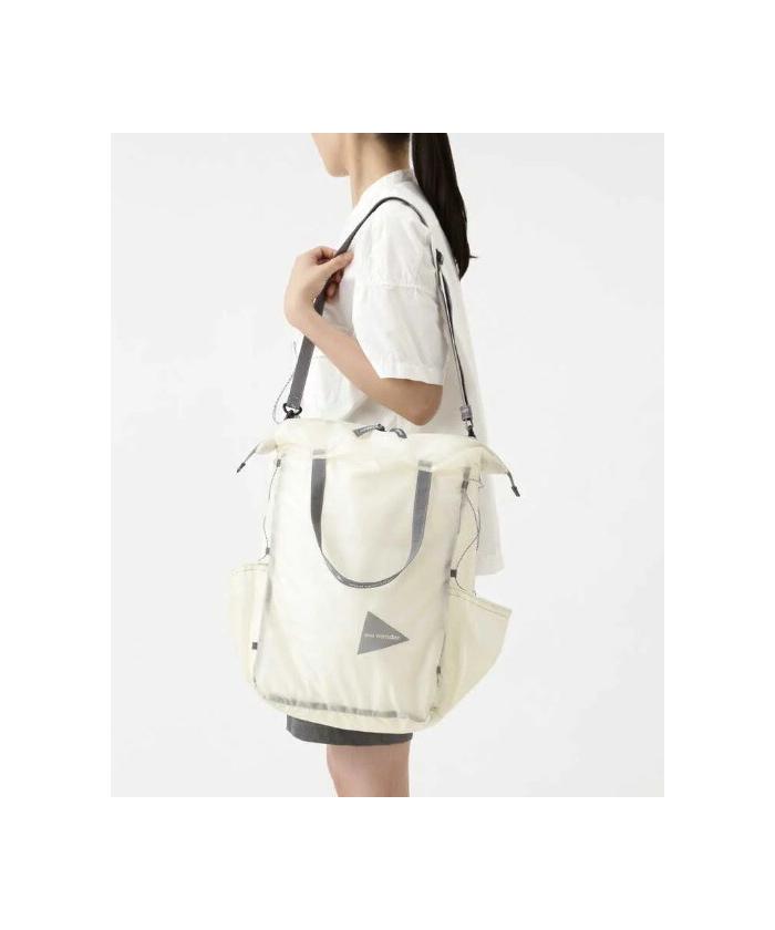 and wander / sil tote bag アンドワンダー シルトート BEAVER｜and wander/アンドワンダー sil tote bag | Rakuten