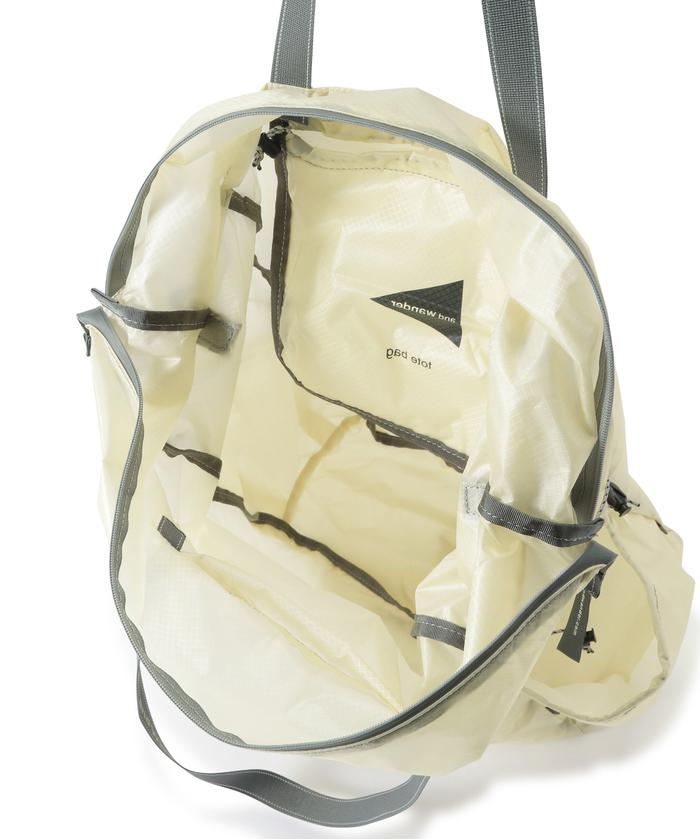 and wander / sil tote bag アンドワンダー シルトート BEAVER｜and wander/アンドワンダー sil tote bag | Rakuten