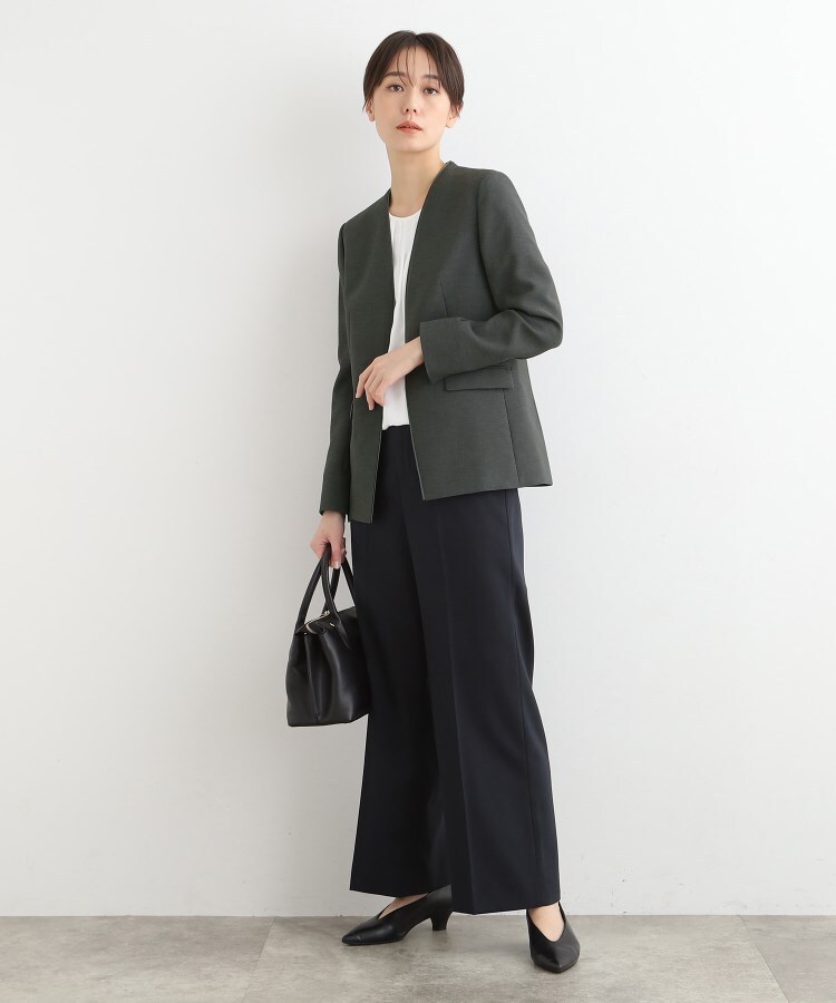 【最終値下げ】INDIVI スーツセットアップ　パンツスーツ　S INDIVI - 美品✨INDIVI インディヴィ パンツスーツ セットアップ