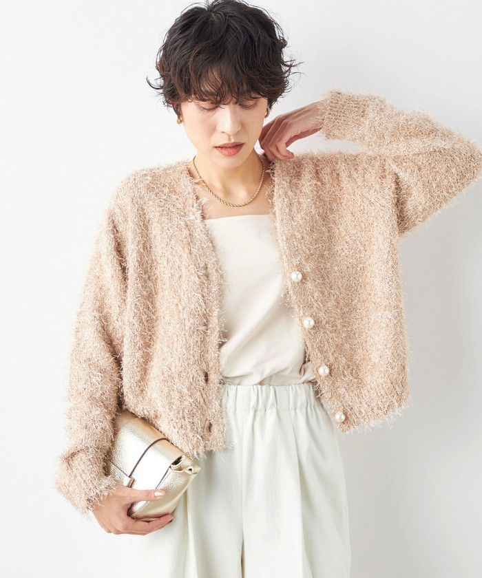 クーポン】【セール 35%OFF】《手洗い可能》ラメファンシーV