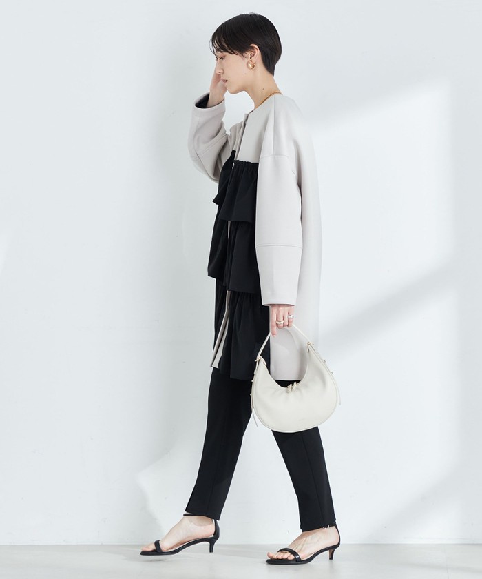 セール 30%OFF】ウォッシャブルエアボールラッフルコート