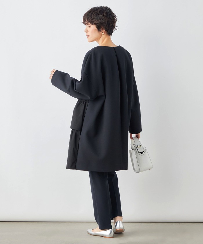 セール 30%OFF】ウォッシャブルエアボールラッフルコート