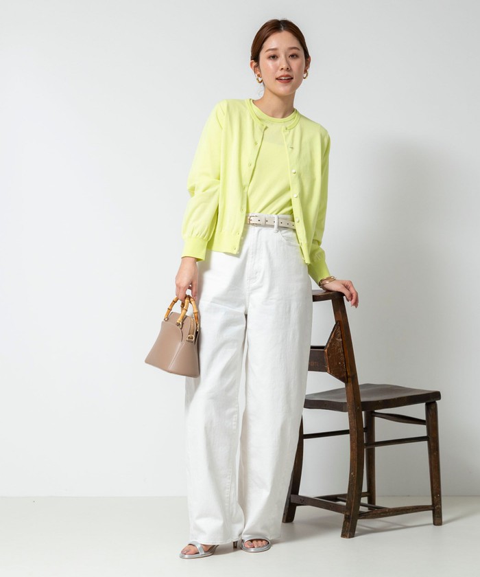 【新品】NOLLEY'S Rie Miller ハイウエストバギーデニム M セール 25%OFF】ハイウエストバギーデニム(505814839