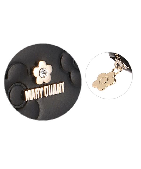 2-5日着 MARY QUANT エンボスコスメモチーフ ラウンドポーチ エンボスコスメバニティ #エンボスコスメラウンドポーチ