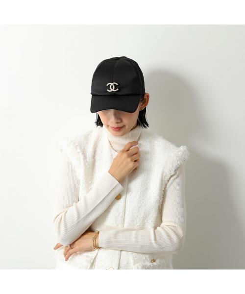 CHANEL ベースボールキャップ AA9129 B10975 サテン(505826889 CHANEL ベースボールキャップ AA9129 B10975 サテン(505826889