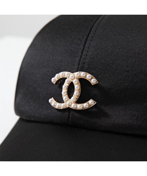 CHANEL ベースボールキャップ AA9129 B10975 サテン(505826889 CHANEL ベースボールキャップ AA9129 B10975 サテン(505826889