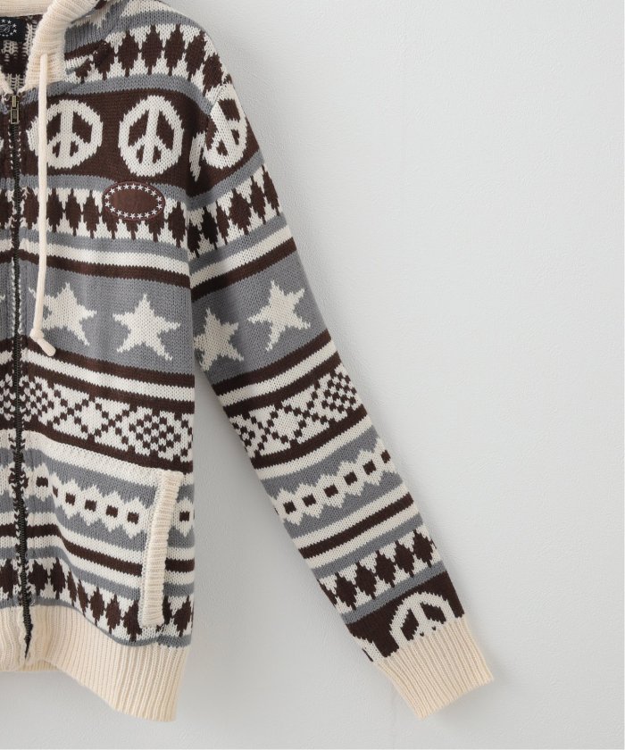 AFB / エーエフビー】PEACE KNIT HOODIE(505827298) | パルプ(PULP ...