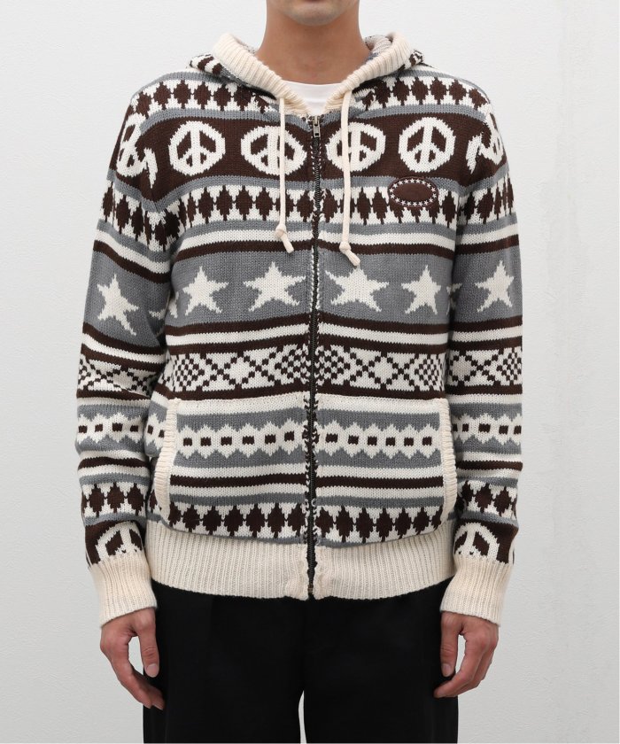 afb PEACE KNIT HOODIE