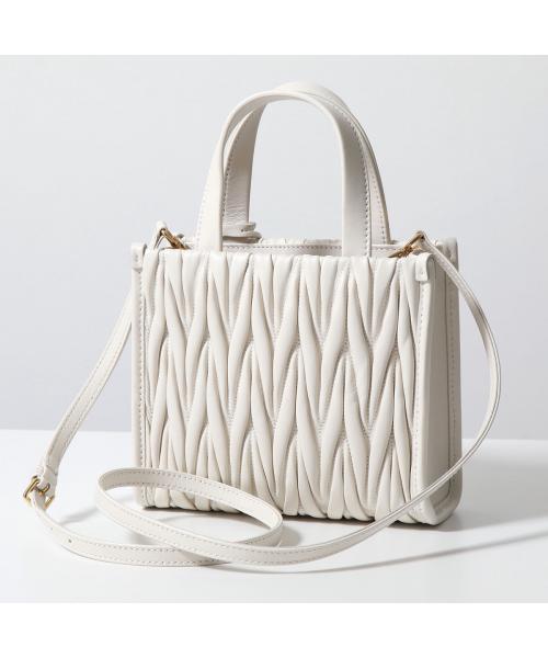セール】MIUMIU ハンドバッグ MATELASSE マテラッセ 5BA277 N88