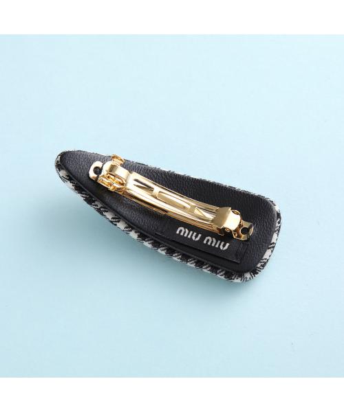 MIUMIU バレッタ 5IF092 2F9H ギンガムチェック(505828244 MIUMIU バレッタ 5IF092 2F9H ギンガムチェック(505828244