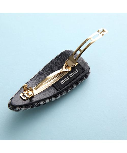 MIUMIU バレッタ 5IF092 2F9H ギンガムチェック(505828244 MIUMIU バレッタ 5IF092 2F9H ギンガムチェック(505828244