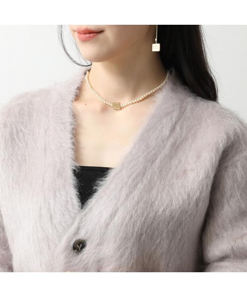 MIUMIU ネックレス 5IC066 2F89 ロゴ パール(505828364 MIUMIU ネックレス 5IC066 2F89 ロゴ パール(505828364