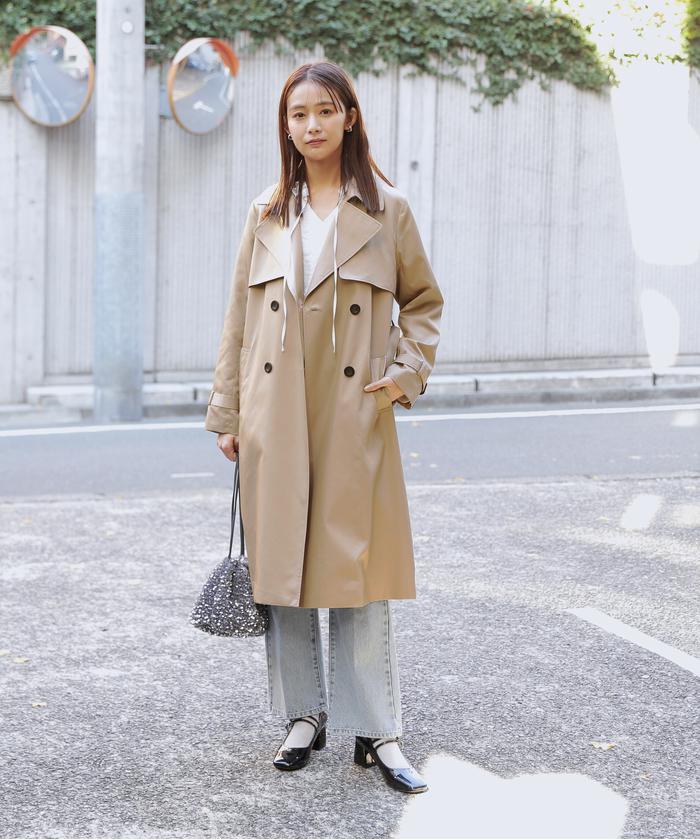 ベーシックツイルトレンチコート《S Size Line》 (505829031