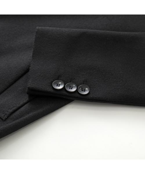 【BOSS】 ブラック 墨黒コート HUGO ヒューゴ ボス HUGO BOSS ボスヒューゴボス HUGOBOSS コート H HIDE STANDUP