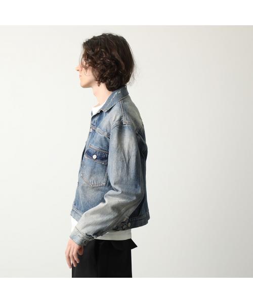 希少新品未使用maison margielaマルジェラデニムジャケット/ MAISON MARGIELA S50AM0255 S30489 サイズ46 Gジャン デニム