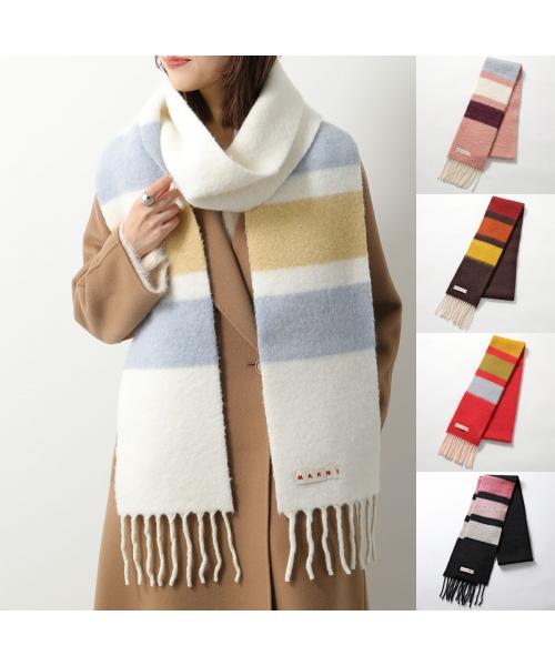 セール 35%OFF】MARNI マフラー SCMC0091Y0 UAW009 ストライプ セール 35%OFF】MARNI マフラー SCMC0091Y0 UAW009 ストライプ