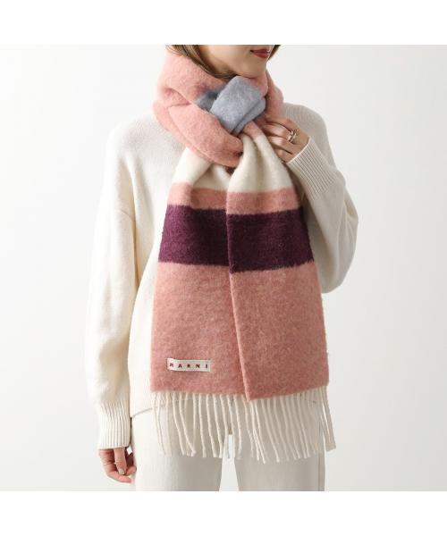 セール 35%OFF】MARNI マフラー SCMC0091Y0 UAW009 ストライプ セール 35%OFF】MARNI マフラー SCMC0091Y0 UAW009 ストライプ