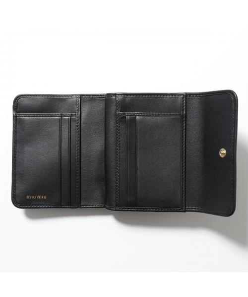 ミュウミュウ Miu Miu MIUMIU 二つ折り財布 MATELASSE