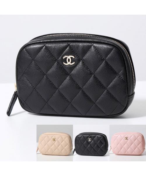 シャネル CHANEL CHANEL ポーチ A80909 B10583 マトラッセ ココ シャネル CHANEL CHANEL ポーチ A80909 B10583 マトラッセ ココ