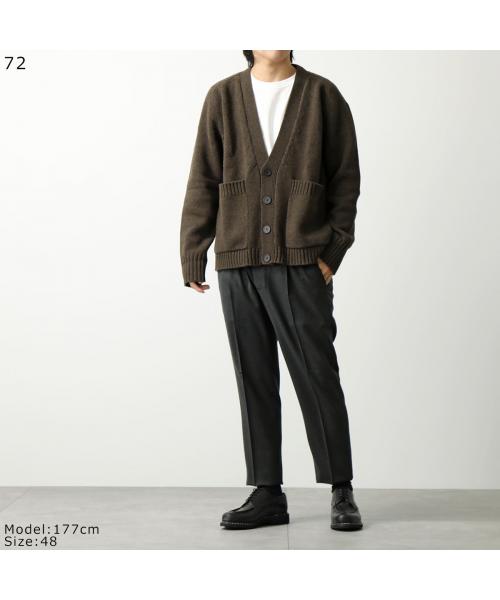 BRIGLIA ブラウンウールスラックス BRIGLIA ブラウンウールスラックス