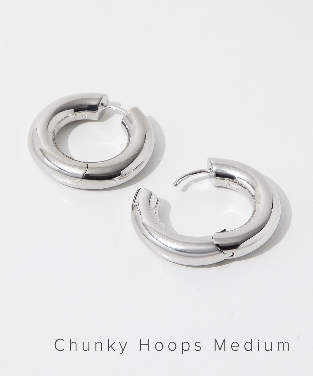 TOM WOOD トムウッド Step Hoops Duo Earrings ピアス Step Hoops Duo - Tom Wood Project Official Online Store