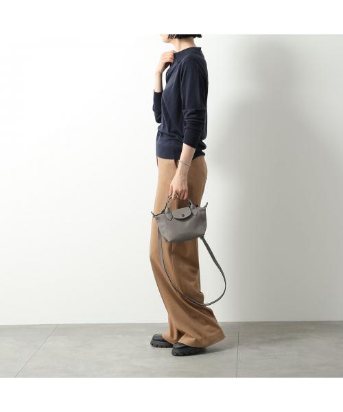 美品】LONGCHAMP ロンシャン 替フラップ付き ショルダーバッグ 美品】LONGCHAMP ロンシャン 替フラップ付き ショルダーバッグ