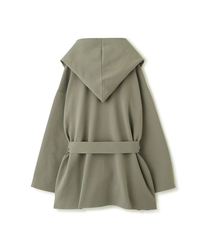 袋未開封エトレトウキョウ　ダブルフェイスニットフーディ　khaki 袋未開封エトレトウキョウダブルフェイスニットフーディkhaki